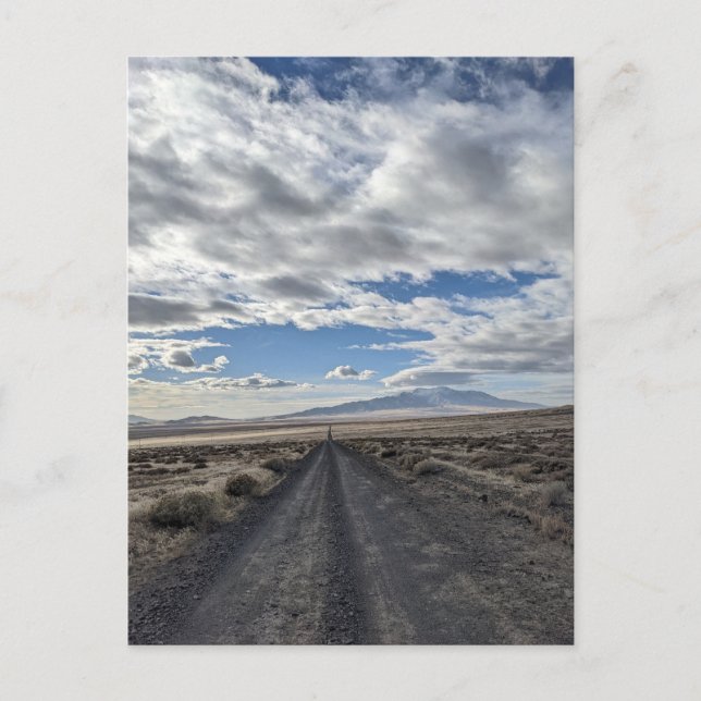 Cartão Postal A estrada aberta (Frente)