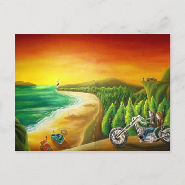 Cartão Postal A estrada (parte 1) (Frente)