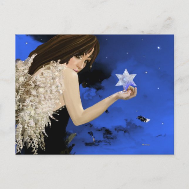 Cartão Postal A Estrela Azul! (Frente)