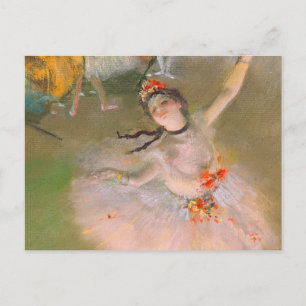 Cartão Postal A Estrela (Dançarina no Palco) de Edgar Degas
