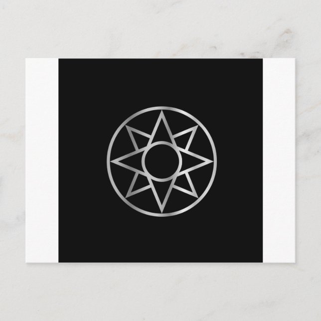 Cartão Postal A estrela Ishtar Mesopotâmia (Frente)