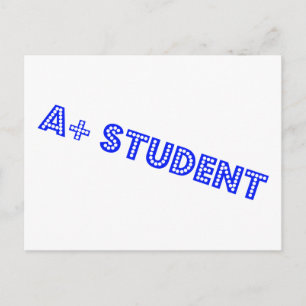 Cartão Postal A+ Estudante