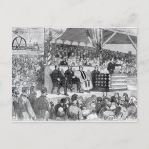 Cartão Postal A Exposição Internacional de Algodão de Atlanta
