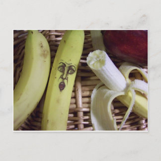 Cartão Postal a extremidade da cesta de fruta