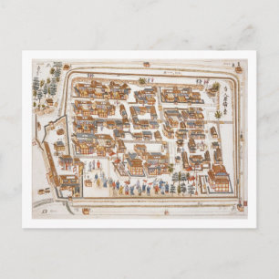 Cartão Postal A Fábrica Chinesa na Rua de Teng-Chan,