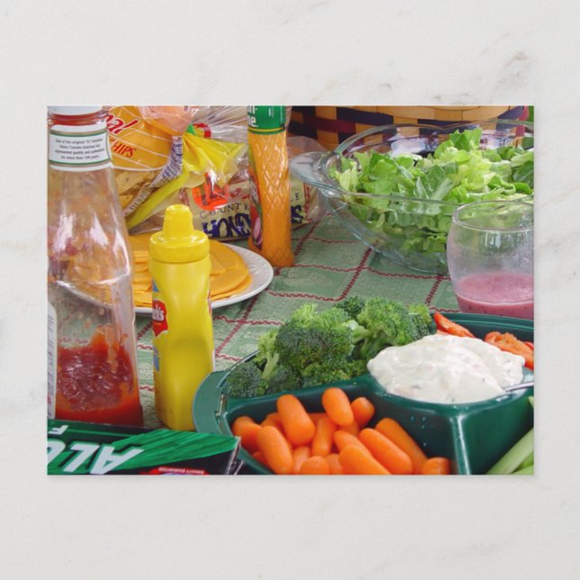 Cartão Postal A faculdade não é nenhum piquenique (Frente)