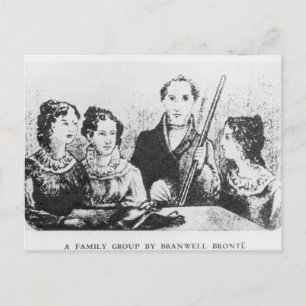Cartão Postal A família de Bronte