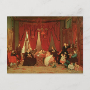 Cartão Postal A Família Hatch, 1870-71