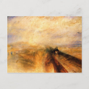 Cartão Postal A ferrovia ocidental Excelente por William Turner