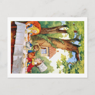 CARTÃO POSTAL A FESTA DE CHÁ DO MAD HATTER
