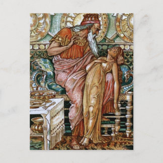 Cartão Postal A Filha De Midas Se Tornou Dourada