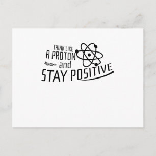 Cartão Postal A FÍSICA É TEÓRICA, A Ciência É Engraçada