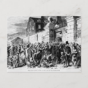 Cartão Postal A Fome Irlandesa