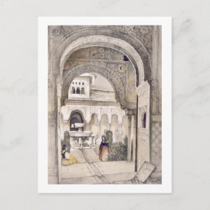 Cartão Postal A Fonte dos Leões, da Sala do Bar