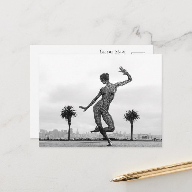 Cartão Postal A força de uma mulher (Frente/Verso In Situ)