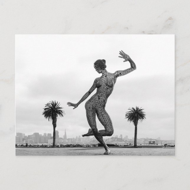 Cartão Postal A força de uma mulher (Frente)