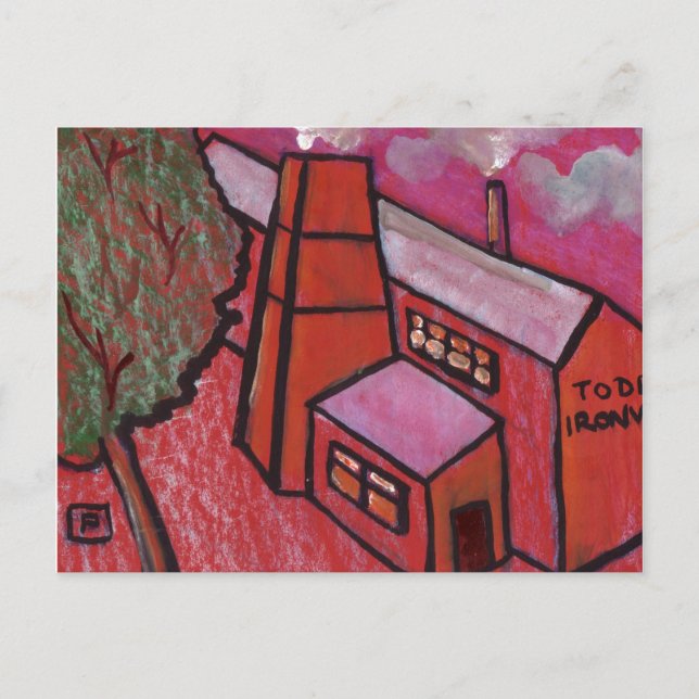 CARTÃO POSTAL A FUNDIÇÃO (Frente)