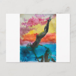 Cartão Postal A garota