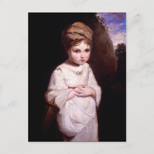 Cartão Postal A Garota de Morango (Frente)