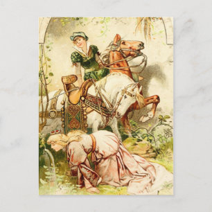 Cartão Postal A Garota do Ganso