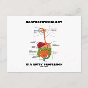 Cartão Postal A Gastroenterologia É Uma Profissão Gustativa