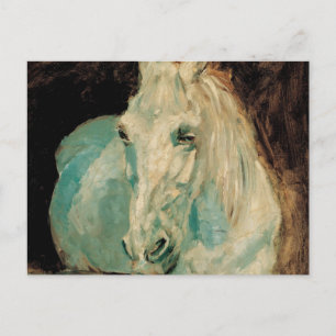 Cartão Postal A Gazela do Cavalo Branco - Henri Toulouse-Lautrec