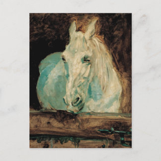 Cartão Postal A gazela do cavalo branco - Henri Toulouse-Lautrec