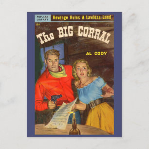 Cartão Postal A Grande Arte do cobrir Corral