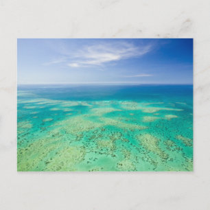 Cartão Postal A Grande Barreira de Coral, vista aérea do Green 2