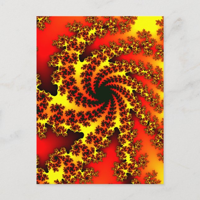 Cartão Postal A grande espiral1 (Frente)