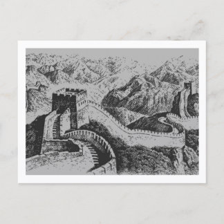 Cartão Postal A Grande Muralha da China