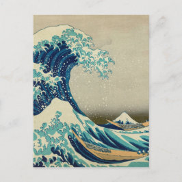 Cartão Postal A Grande Onda de Kanagawa