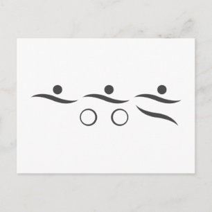 Cartão Postal A great Triathlon gift for your friend or family