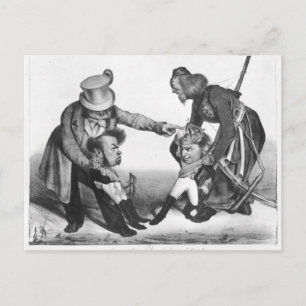 Cartão Postal A Guerra Civil em Portugal