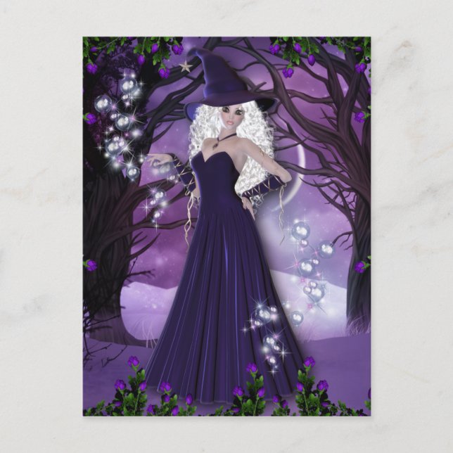 Cartão Postal A Hora da Bruxa (Frente)