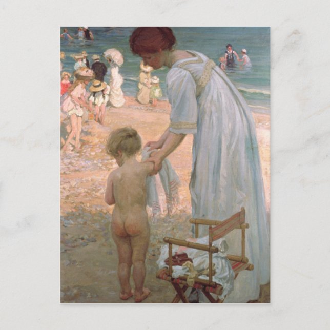 Cartão Postal A Hora de Banho (Frente)