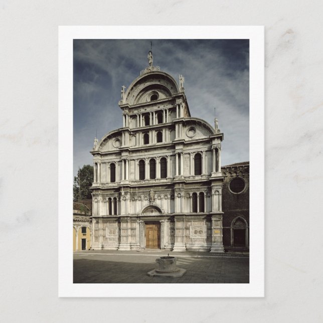 Cartão Postal A Igreja de San Zaccaria, 1480-1500 (foto) (Frente)