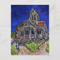 A Igreja em Auvers por Vincent van Gogh 1890