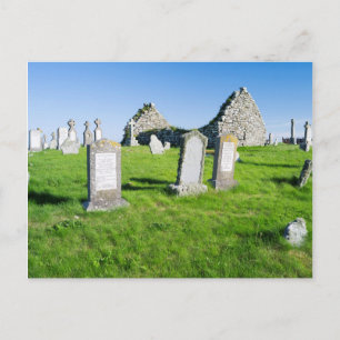 Cartão Postal A ilha Benbecula (Beinn nam Fadhla)