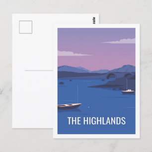 Cartão Postal A ilustração do lugar da Viagem