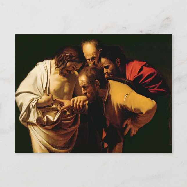 Cartão Postal A Incredulidade da Rua Thomas, 1602-03 (Frente)