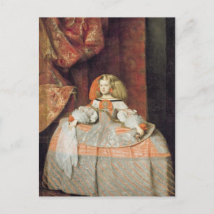Cartão Postal A Infanta Maria Marguerita a rosa