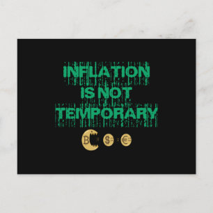 Cartão Postal A inflação não é transitória