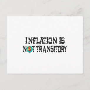 Cartão Postal A inflação não é transitória