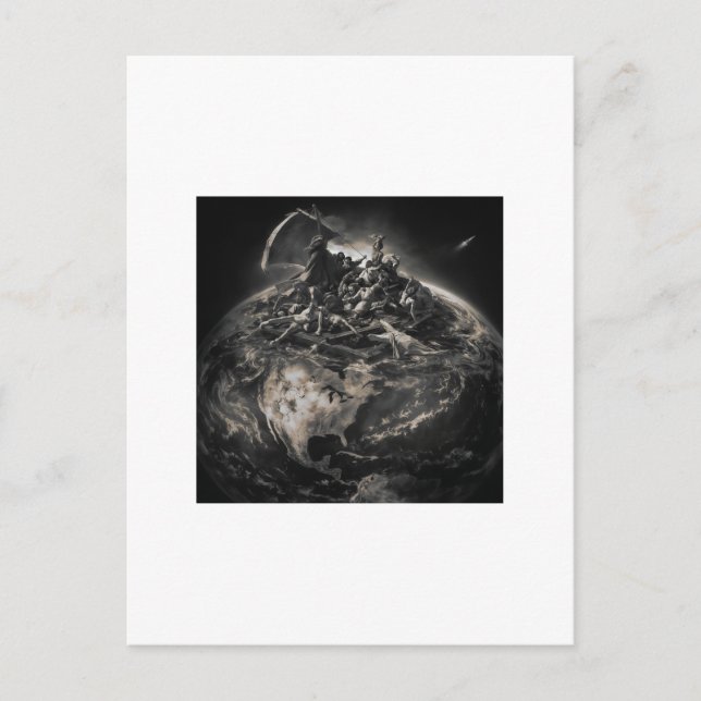 CARTÃO POSTAL A JANGADA (APÓS GERICOAULD)  (Frente)