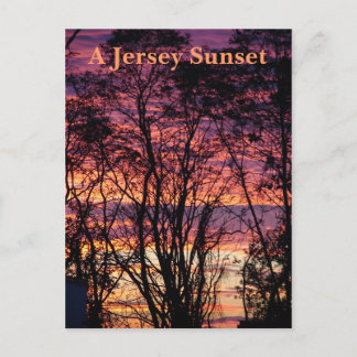 Cartão Postal A Jersey Sunset