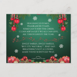 Cartão Postal A Jingle Bells Holiday Parody - Jingle Smells