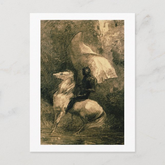 Cartão Postal A Knight, c.1885 (Frente)