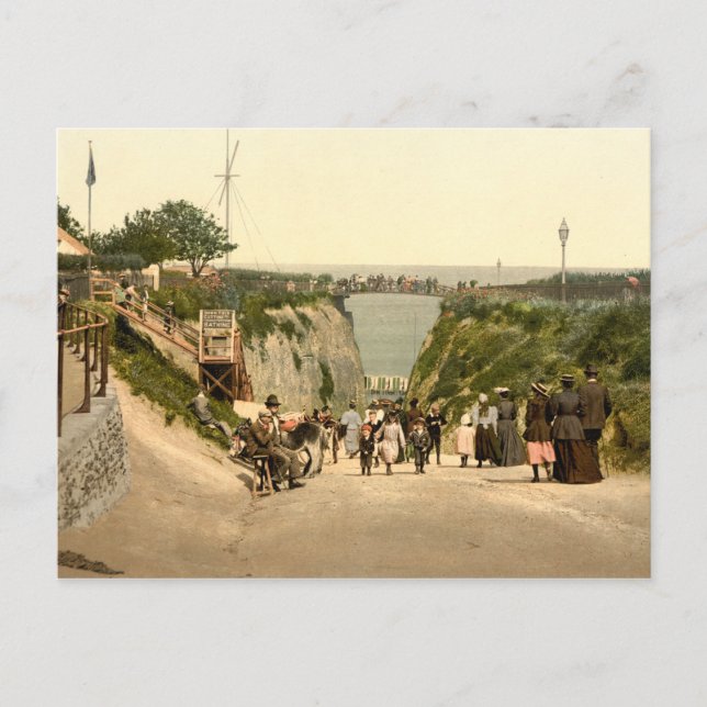 Cartão Postal A Lacuna, Margate, Kent, Inglaterra (Frente)