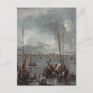 Cartão Postal "A Lagoa Olhando Para Murano"